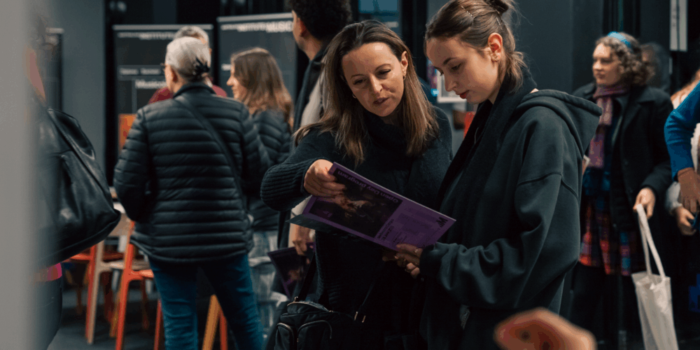 Parents at the AIM Melbourne Open Day